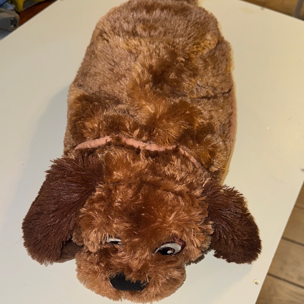 Lap Gear Lap Pets Tablet Stand Pillow Plush Brown Dog